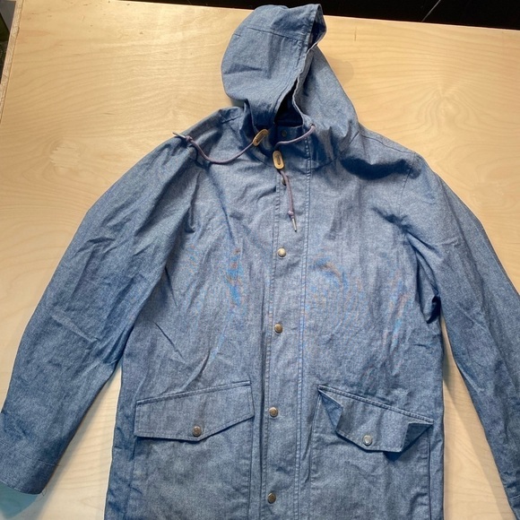 Levi’s Hooded Denim Jacket Medium (GX) - Picture 5 of 16